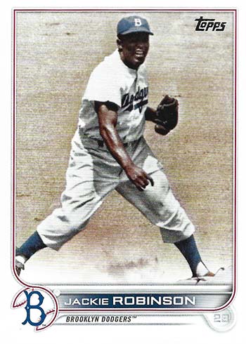 2022 Topps Update Jackie Robinson Day Patch #SEPLR Luis Robert (White Sox)