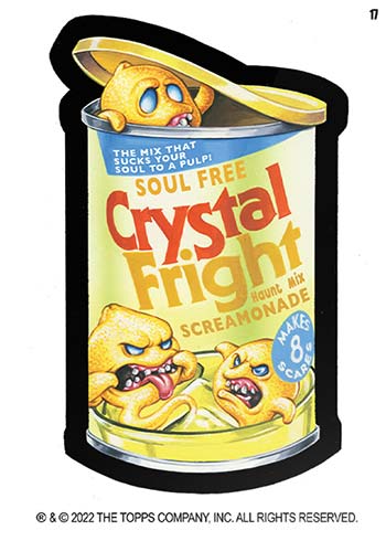 2022 Topps Wacky Packages Old School Crystal Fright