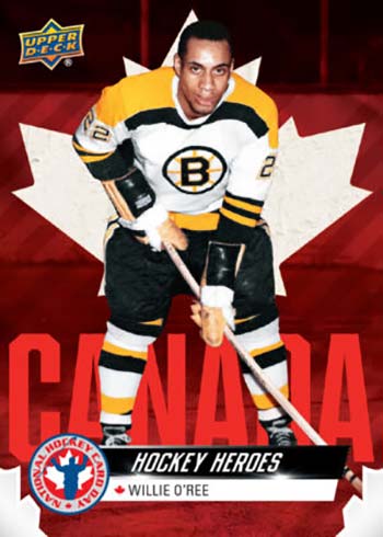 2022 Upper Deck National Hockey Card Day Willie O'Ree