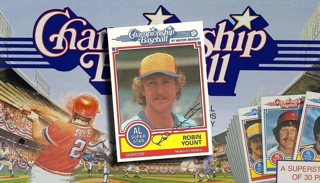 1984 Topps Milton Bradley Checklist, Championship Baseball Game Info
