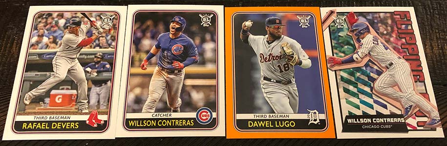 2021Topps Big League Defensive Wizards Card of Wilson Contreras - Cubs