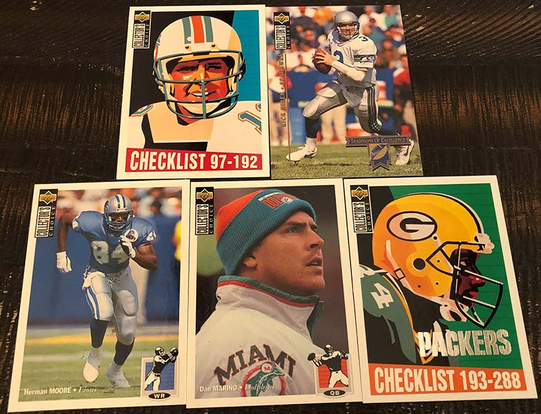 STERLING SHARPE NFL COLLECTIBLE TRADING CARD - 1994 COLLECTORS