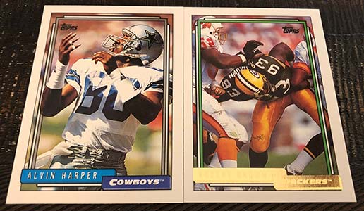 : 1992 Topps Series 1 Football #279 Eddie Brown Cincinnati Bengals  Official NFL Trading Card Sharp Corners Guaranteed : Collectibles & Fine Art