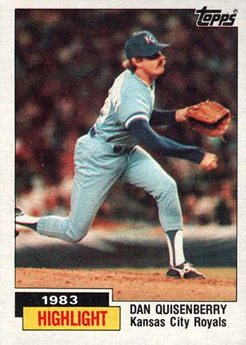 Dan Quisenberry 1990 Topps – Sully Baseball Card of the Day for June 21,  2017