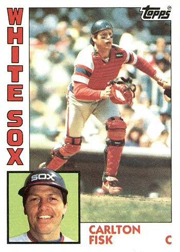 1984 Topps Baseball Carlton Fisk