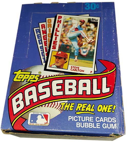 1984 Topps Baseball Wax Box