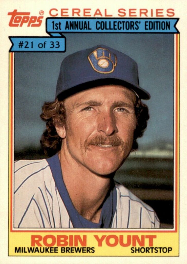 Robin Yount Glossy All-Star 1984 Topps Exclusive Mail-In #36 Limited! –