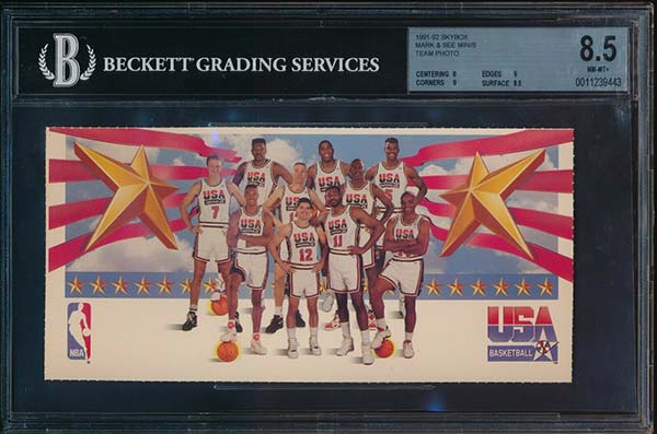 1992 USA Basketball Dream Team Basketball Card Guide and Highlights