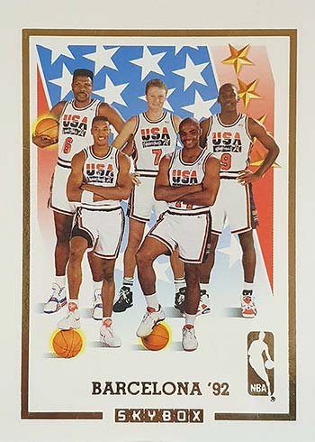 1992 Impel Olympicards USA Basketball Dream Team FULL SET with TEAM CA –  Perfect Edges Cards