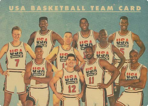 USA 1992 DREAM TEAM OLYMPICS BASKETBALL VINTAGE 1990'S CHAMPION