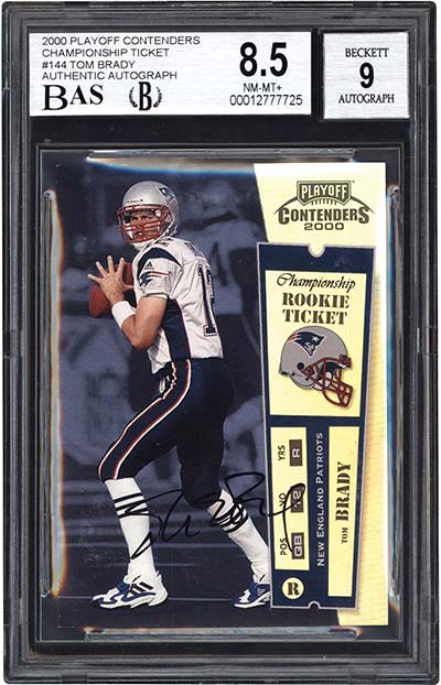 Collection of Tom Brady cards highlight first sports auction at Skinner  Auctioneers - Sports Collectors Digest