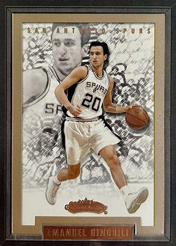 Manu Ginobili Rookie Card Rankings and What's the Most Valuable