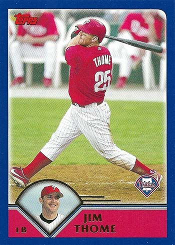 JIM THOME BASEBALL CARD - collectibles - by owner - sale - craigslist