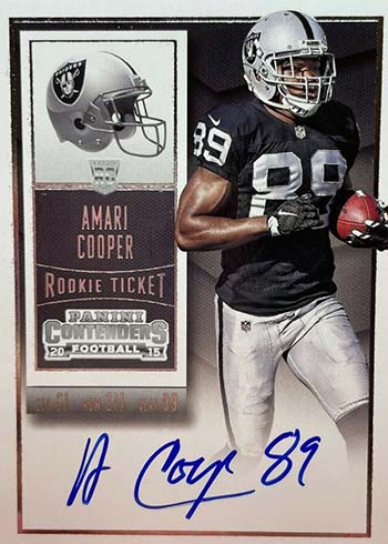 2020 Score #FF-AC Amari Cooper Freshman Flashbacks Jersey Card Raiders  Cowboys at 's Sports Collectibles Store