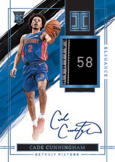 2021-22 Panini Impeccable Basketball Checklist, Team Set Lists