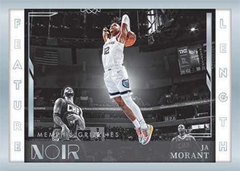 2021-22 Panini Noir Basketball Feature Length Ja Morant