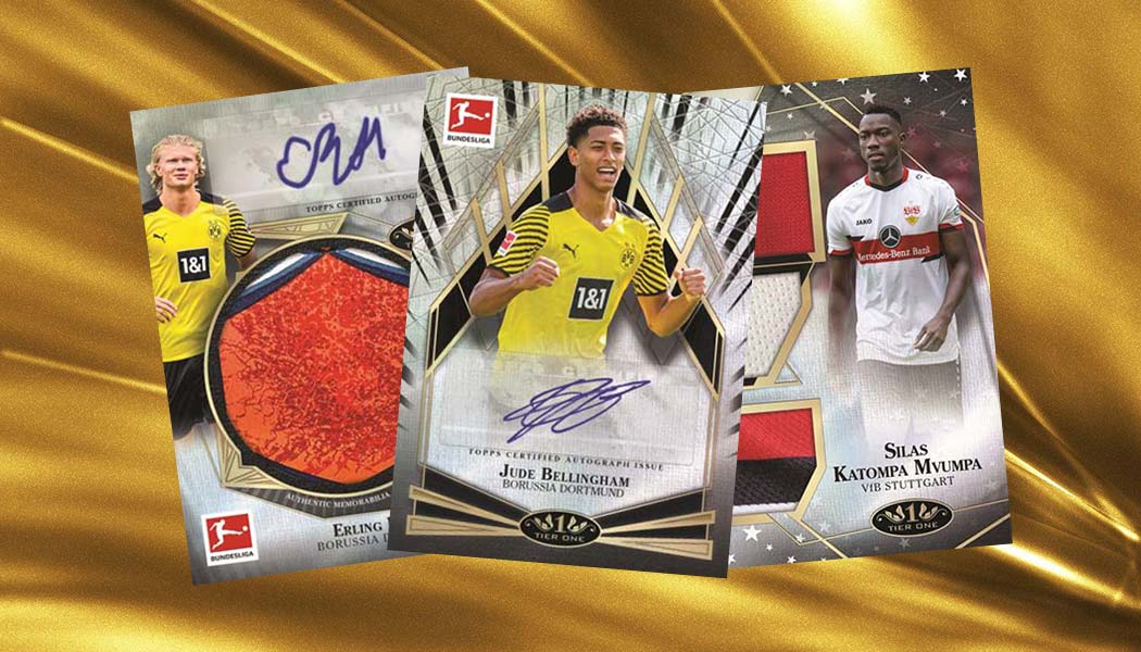 2021-22 Topps Tier One Bundesliga Checklist, Team Set Lists