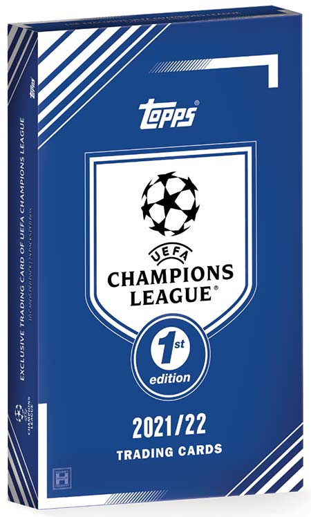 2021-22 Topps UEFA Champions League 1st Edition Hobby Box