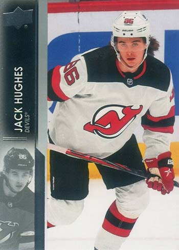 2021-22 UD NHL Hockey Series 1 Card #32 Sebastian Aho Carolina