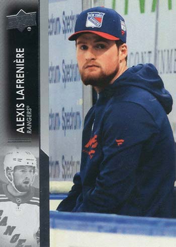 2021-22 Upper Deck Series 1 Hockey Variations Alexis Lafreniere