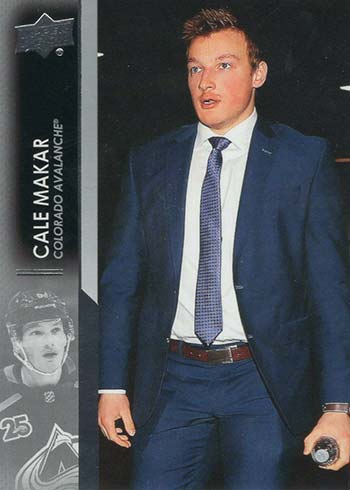 2021-22 Upper Deck Series 1 Hockey Variations Cale Makar