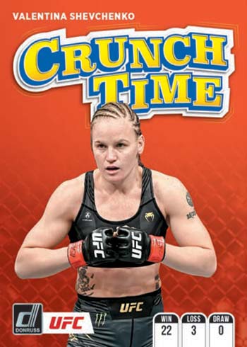 2022 Donruss UFC Crunch Time Valentina Shevchenko