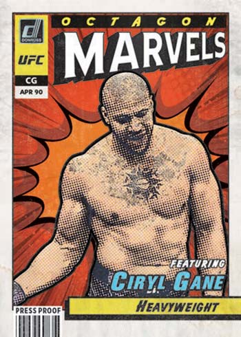 2022 Donruss UFC Octagon Marvels Ciryl Gane