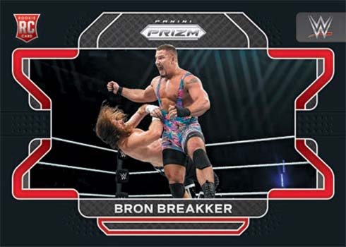 2022 Panini Prizm WWE Black Prizms Bron Breaker