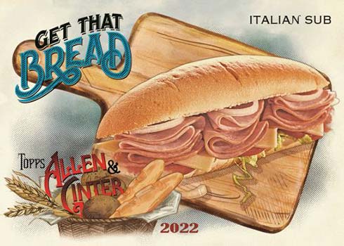 2022 Topps Allen & Ginter Baseball Get That Bread