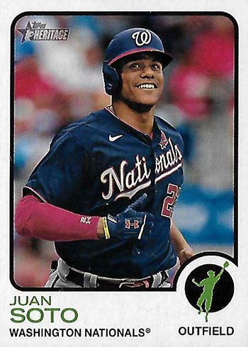 2022 Topps Heritage Washington Nationals Team Set