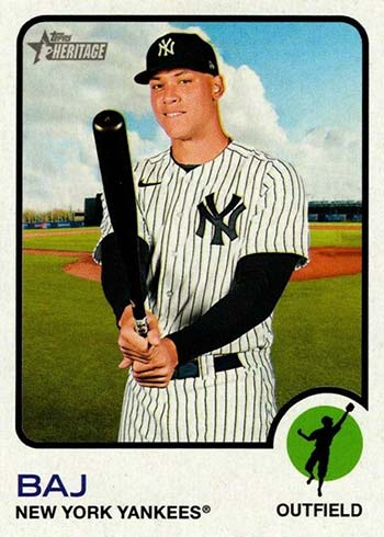 Aaron Judge New York Yankees Autographed Baseball with ''BAJ