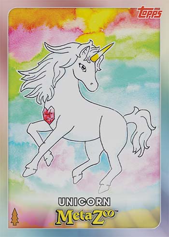 2022 Topps MetaZoo Wilderness Unicorn