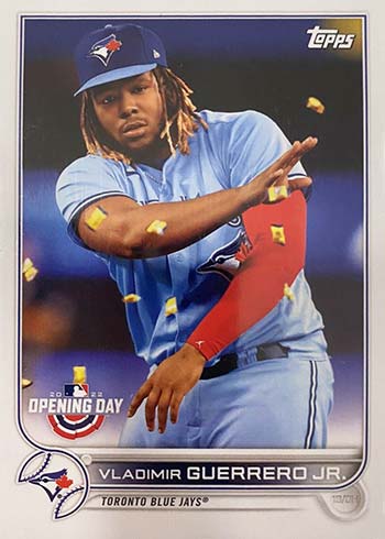 Vladimir Guerrero Jr. 2022 Topps Opening Day Series Mint Card #220