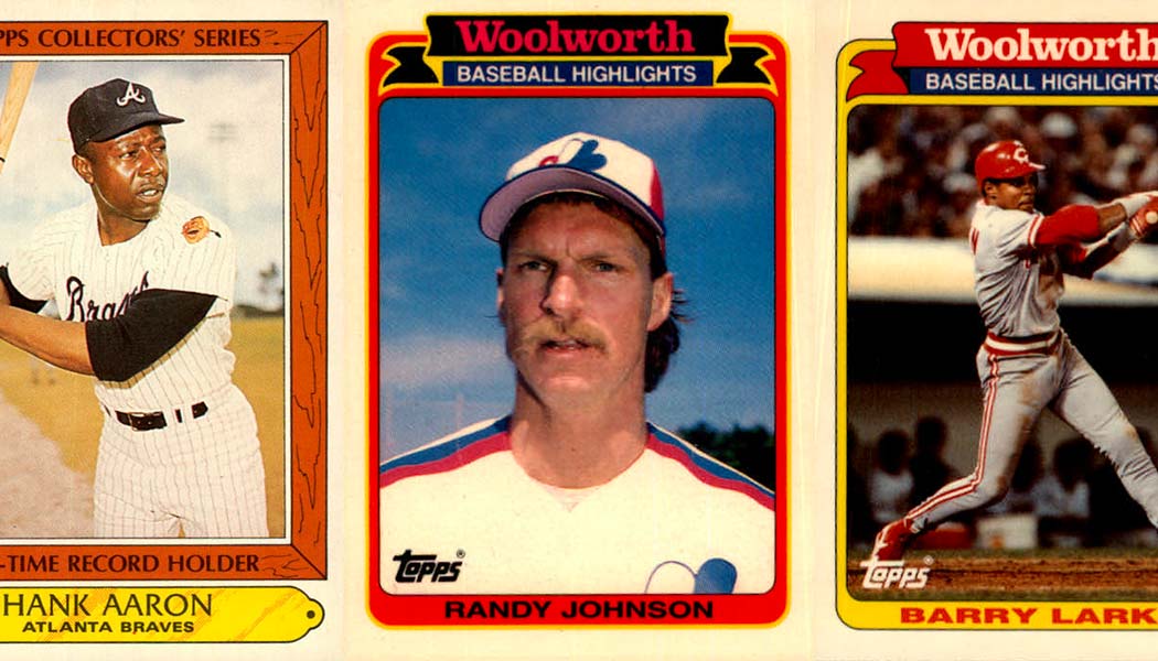 Topps Woolworth's Baseball Card Sets of the 1980s and '90s - Box