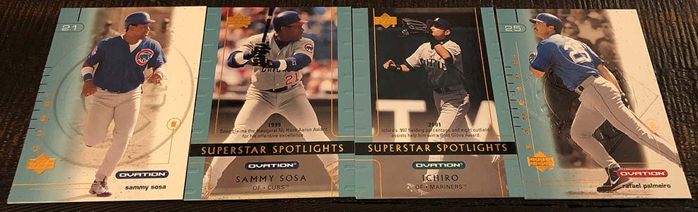 2002 SPx - Winning Materials Base Combos #B-GS - Sammy Sosa, Ken