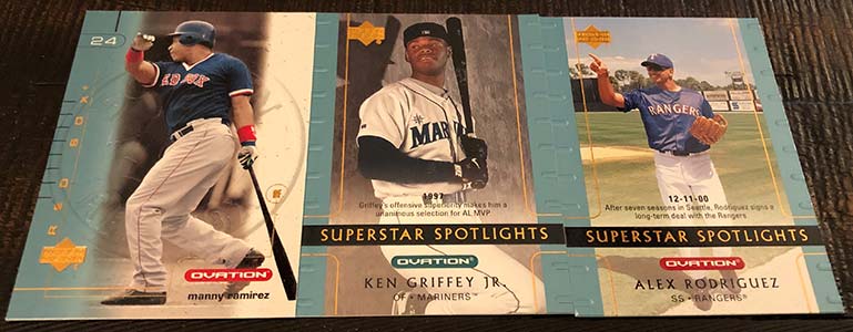 Lance Berkman 2002 Upper Deck Ovation Game-Used Jersey Card