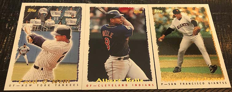 Albert Belle 1995 Topps At the Break Series Mint Card #4