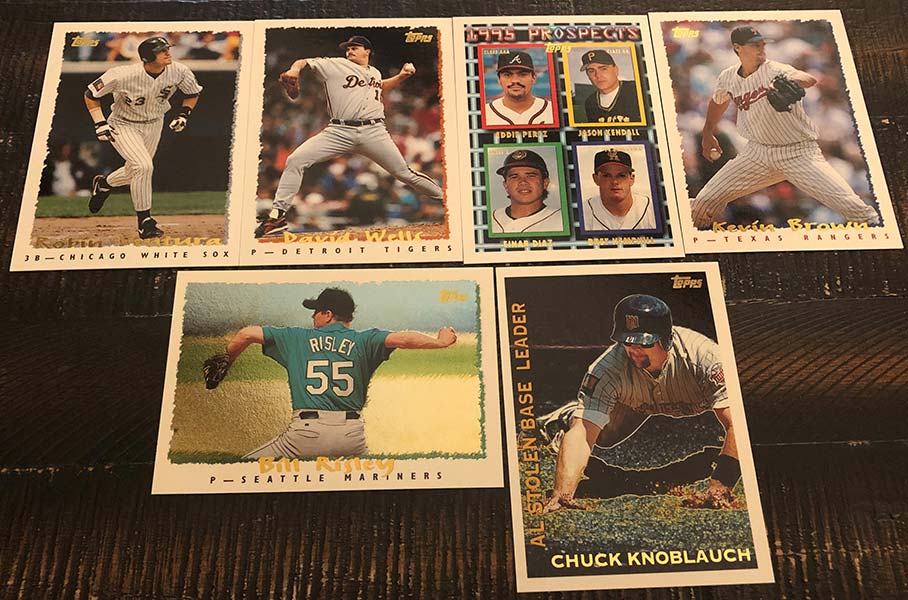 Jimmy Key 1995 Topps Baseball Card 