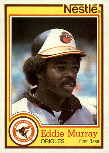  1984 Topps Eddie Murray Orioles All Star Baseball Card