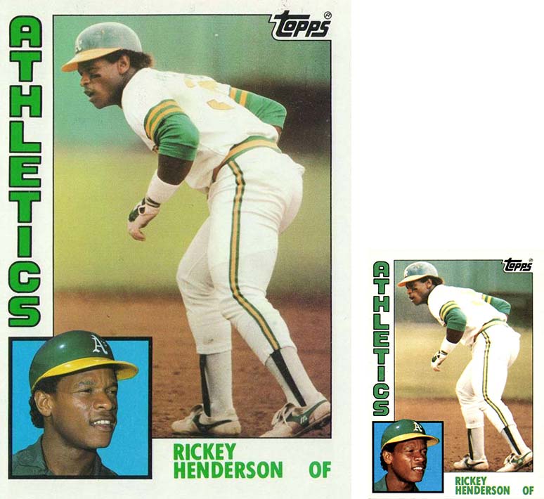 1984 Jumbo 5x7 Topps Baseball Card Ron Kittle #11 Chicago White Sox