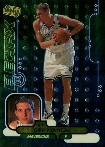 1998-99 UD Ionix Dirk Nowitzki Rookie Card