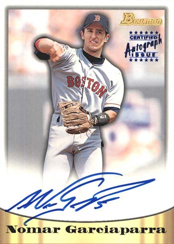 Nomar Garciaparra 1998 Donruss Signature Autographs #45 Millennium