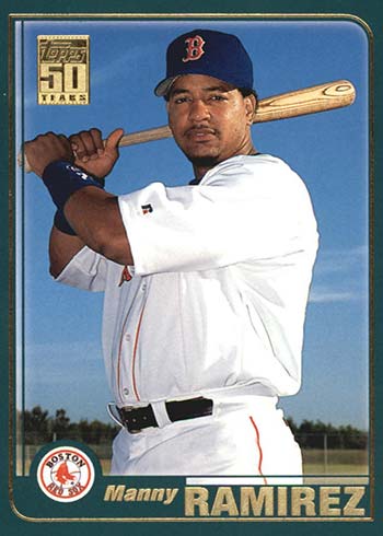 Manny Ramirez 2001 Topps Gold Label Class 1 #71 (BCCG 9)