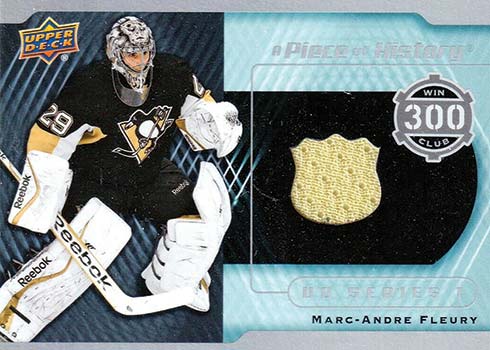 Lids Marc-Andre Fleury Vegas Golden Knights Autographed 2019-20 Upper Deck  SP Authentic #16 Beckett Fanatics Witnessed Authenticated Card