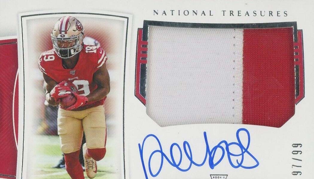 Deebo Samuel San Francisco 49ers Autographed 2019 Panini