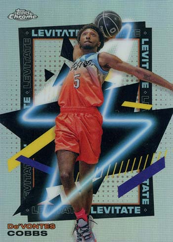 2021-22 Topps Chrome Overtime Elite Basketball Checklist, Box Info