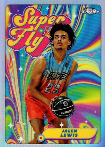 2021-22 Topps Chrome Overtime Elite Basketball Checklist, Box Info