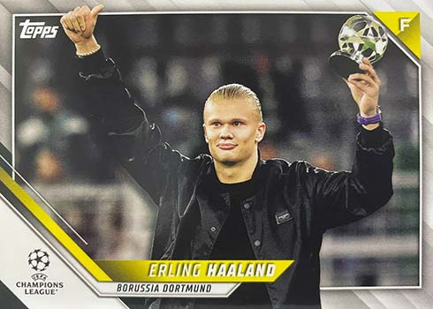 2021-22 Topps UEFA Champions League Variations Erling Haaland SSP