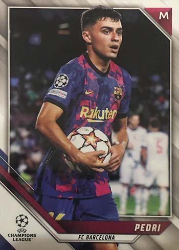 2021-22 Topps UEFA Champions League Variations Pedri