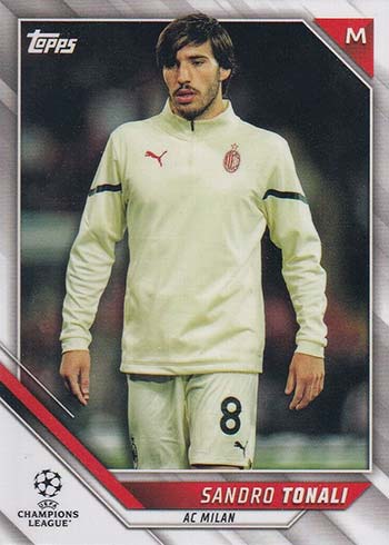 2021-22 Topps UEFA Champions League Variations Sandro Tonali